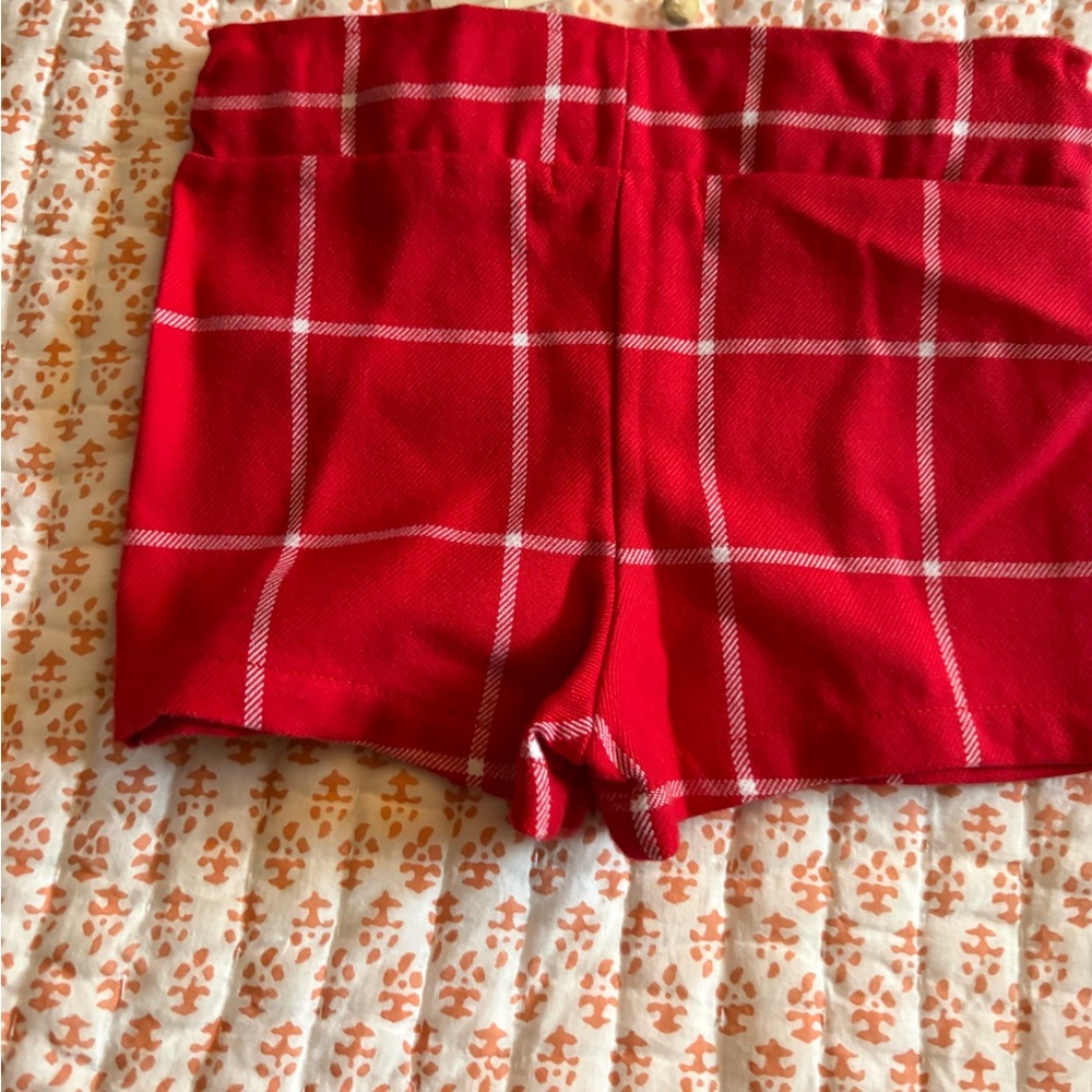 Beaufort Bonnet Red Plaid Shorts